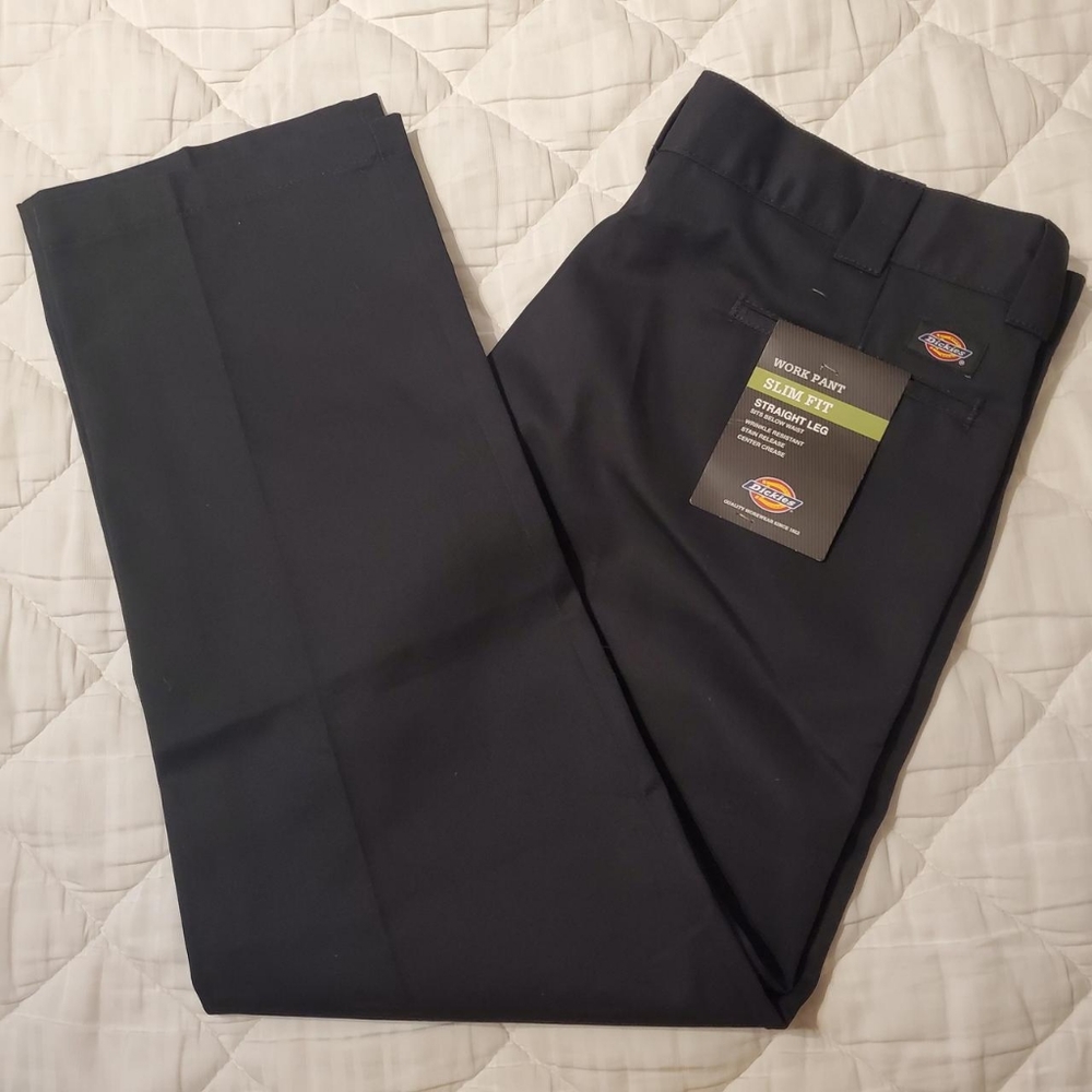 BRAND NEW Dickies skater black work pants!!